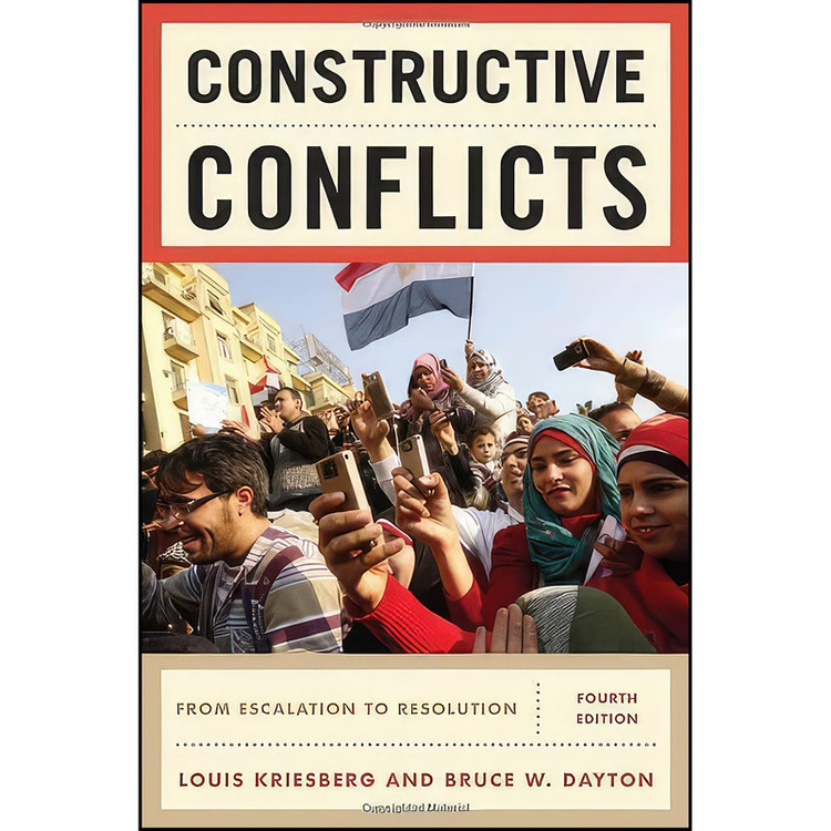 کتاب Constructive Conflicts اثر Louis Kriesberg and Bruce W. Dayton انتشارات Rowman & Littlefield Publishers