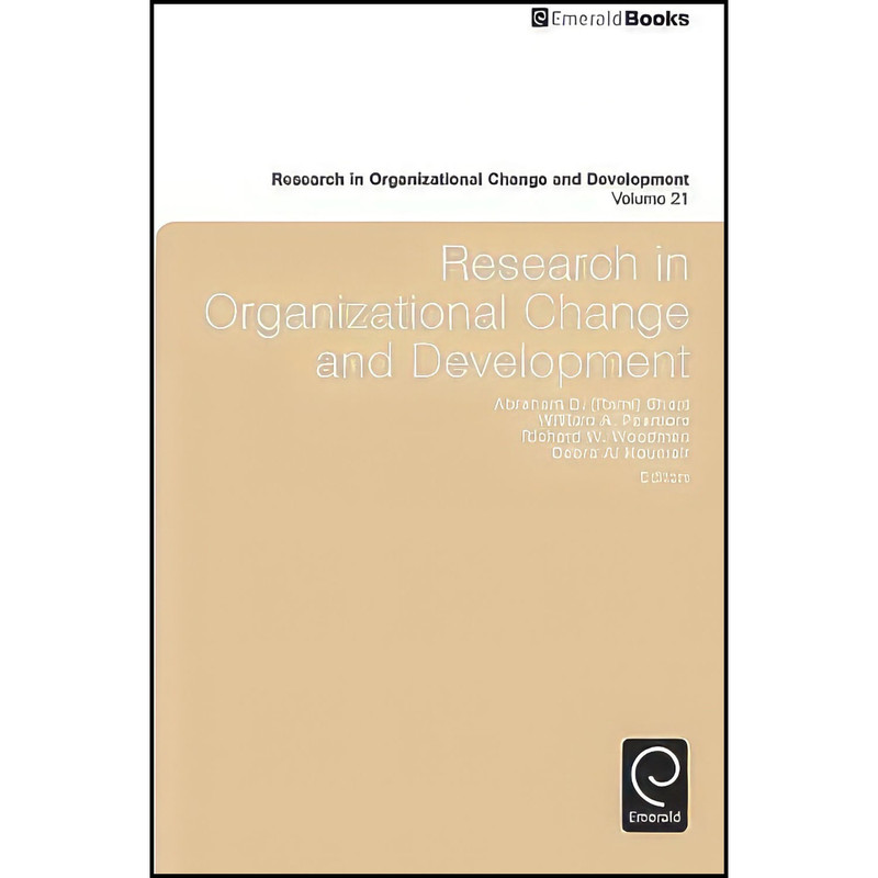 کتاب Research in Organizational Change and Development  اثر جمعي از نويسندگان انتشارات Emerald Publishing Limited