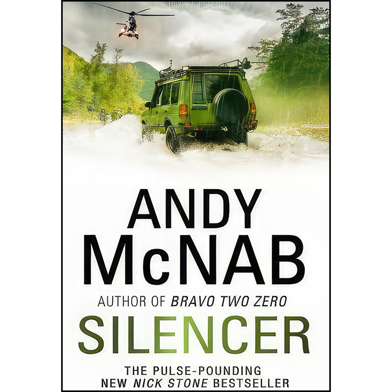 کتاب Silencer اثر Andy McNab انتشارات Bantam Press
