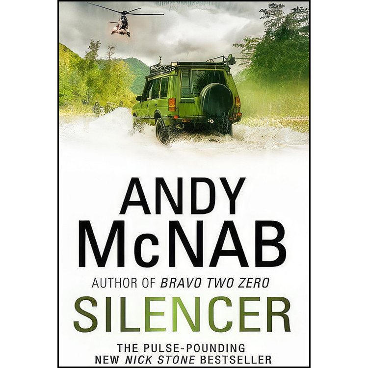 کتاب Silencer اثر Andy McNab انتشارات Bantam Press