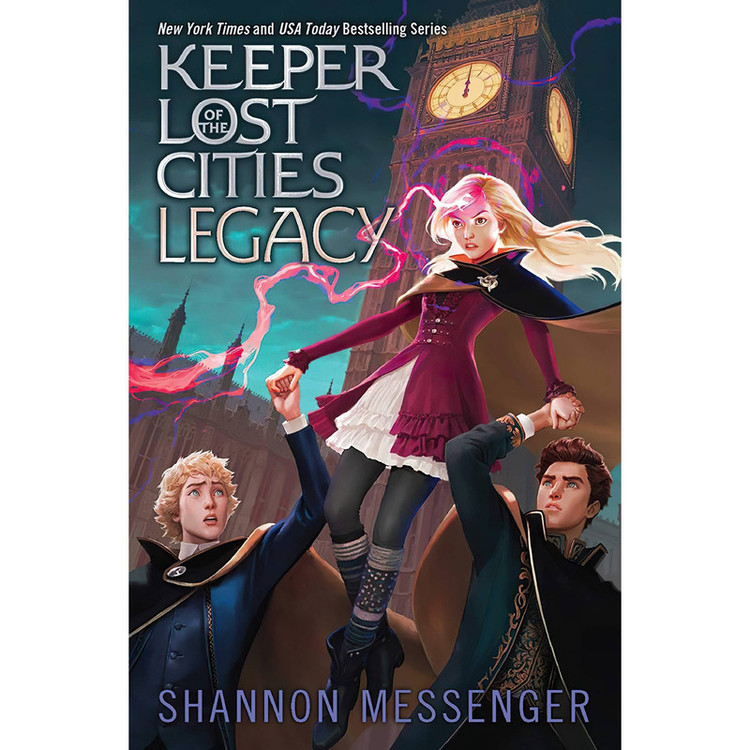 کتاب Keeper of the Lost CitiesLegacy اثر Shannon Messenger انتشارات Aladdin