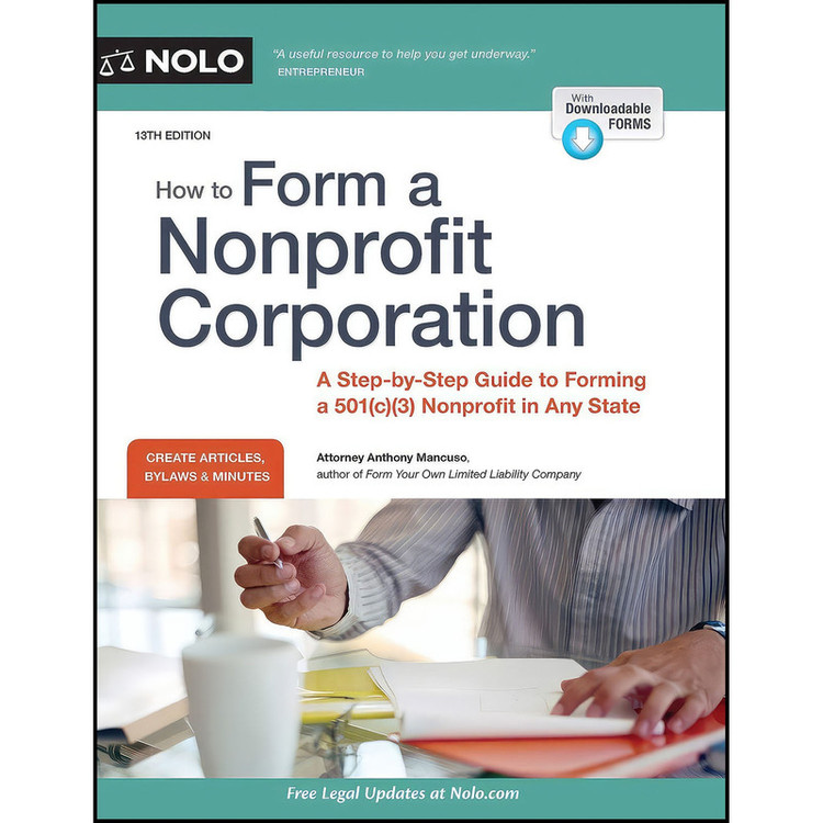 کتاب How to Form a Nonprofit Corporation اثر Anthony Mancuso انتشارات NOLO
