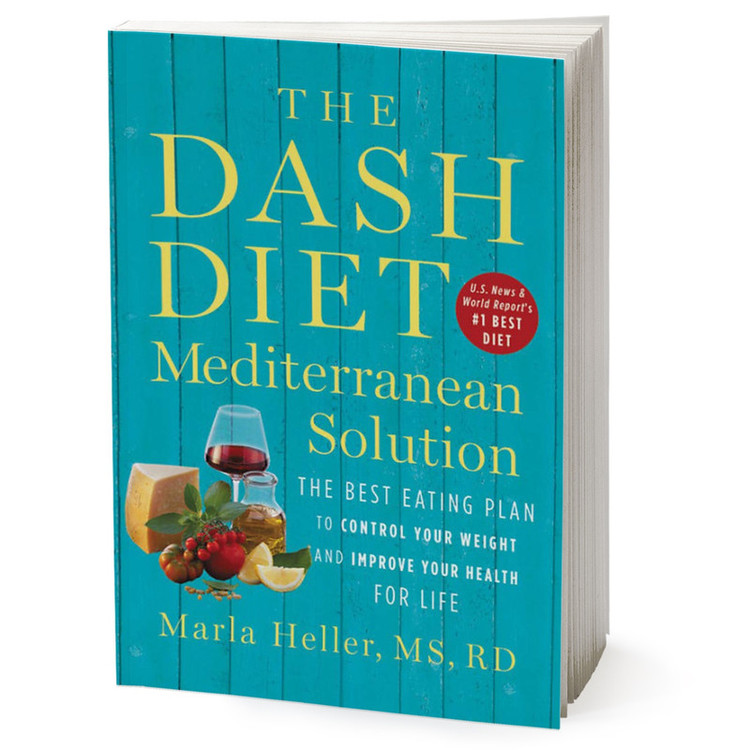 کتاب The DASH Diet Mediterranean Solution اثر Marla Heller انتشارات Hachette Digital, Inc