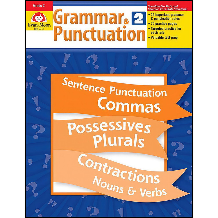 کتاب Grammar and Punctuation, Grade 2 اثر Evan Moor انتشارات Evan-Moor Educational Publishers