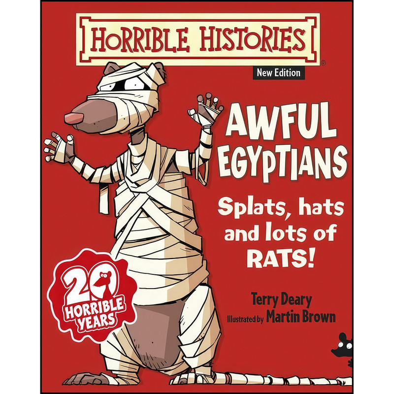 کتاب Awful Egyptians  اثر Terry Deary انتشارات Scholastic