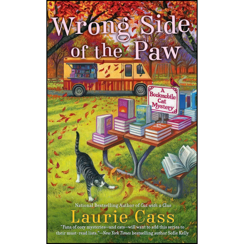 کتاب Wrong Side of the Paw  اثر Laurie Cass انتشارات Berkley