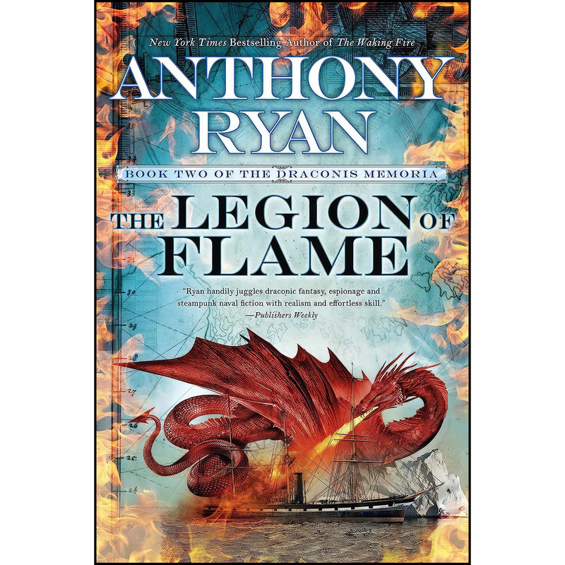 کتاب The Legion of Flame  اثر Anthony Ryan انتشارات Ace