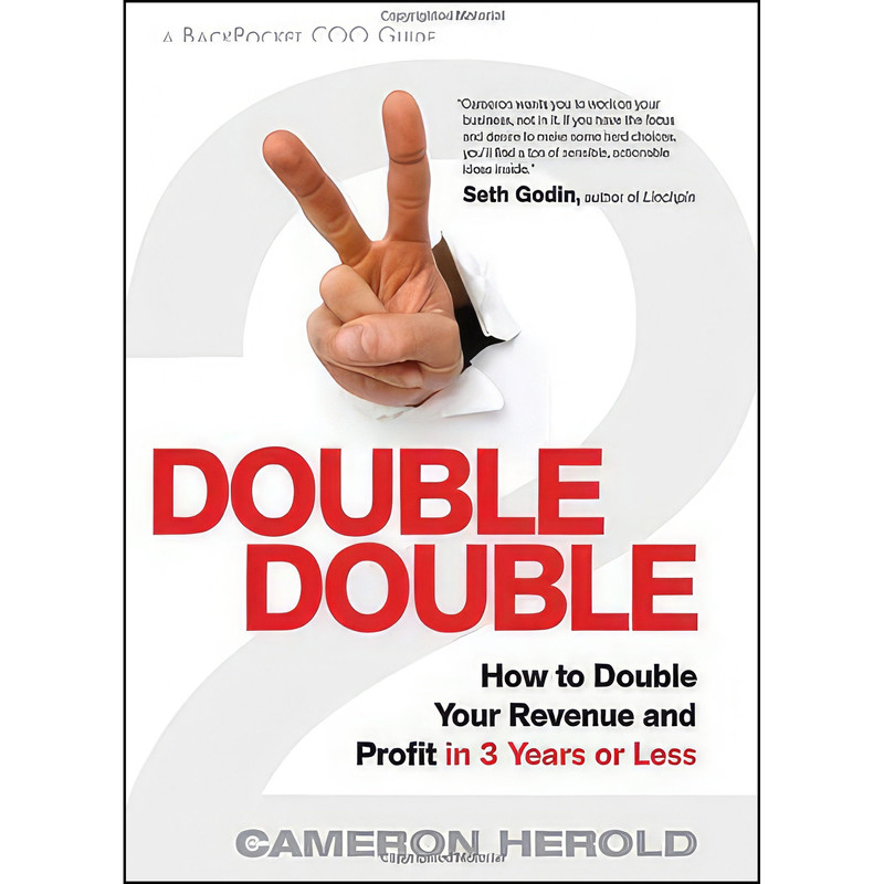 کتاب Double Double اثر Cameron Herold انتشارات Greenleaf Book Group