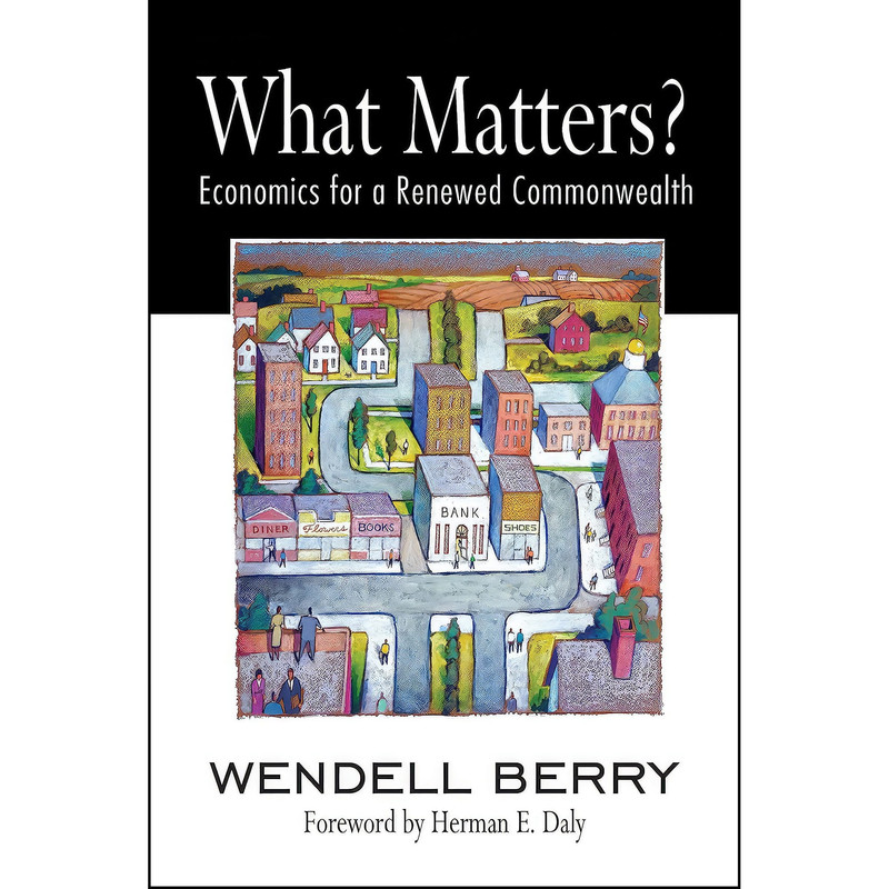 کتاب What Matters? اثر Wendell Berry and Herman Daly انتشارات Counterpoint