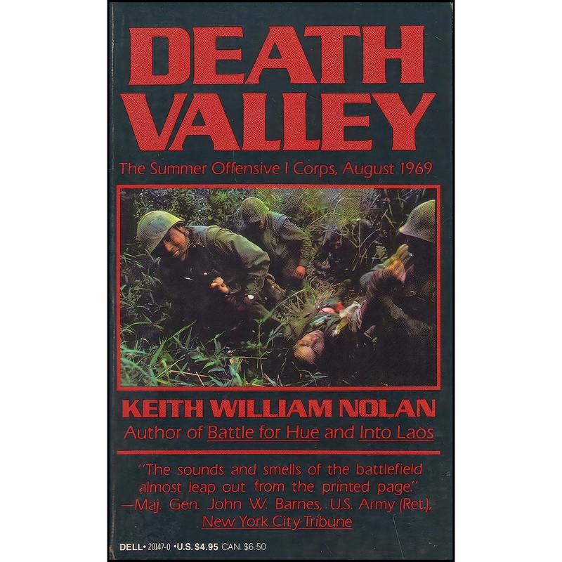 کتاب Death Valley اثر Keith William Nolan انتشارات Dell