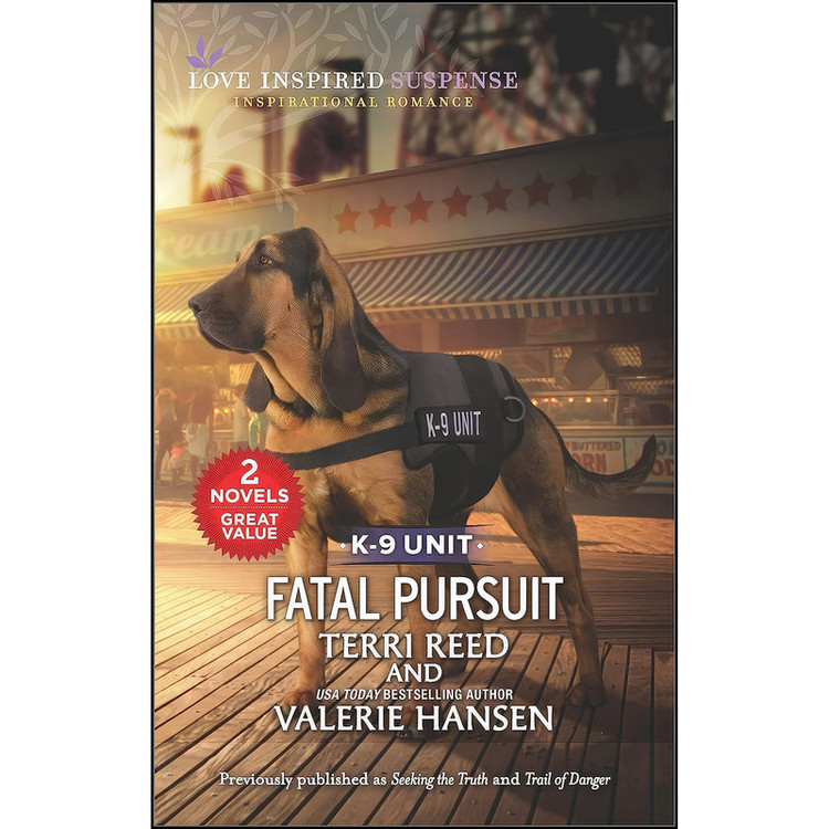 کتاب Fatal Pursuit اثر Terri Reed and Valerie Hansen انتشارات Love Inspired MMP 2in1 K9