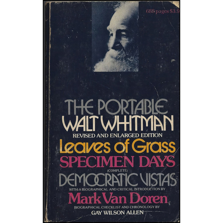 کتاب The Portable Walt Whitman اثر Walt Whitman and Mark Van Doren انتشارات Viking Adult