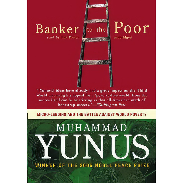 کتاب Banker to the Poor اثر Muhammad Yunus and Ray Porter انتشارات Blackstone Inc