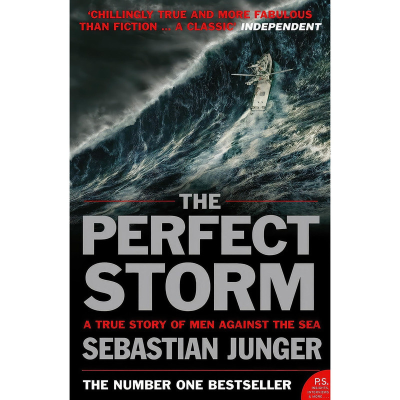 کتاب The Perfect Storm اثر Sebastian Junger انتشارات Harper Perennial