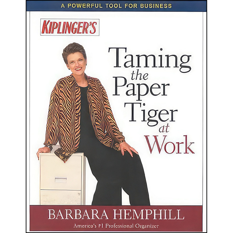 کتاب Taming the Paper Tiger at Work اثر Barbara Hemphill انتشارات UNKNO