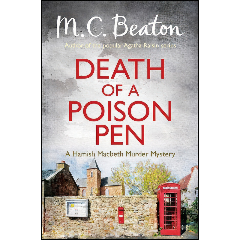 کتاب Death of a Poison Pen  اثر M. C. Beaton انتشارات Constable & Robinson