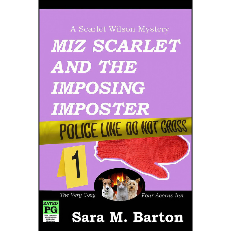 کتاب Miz Scarlet and the Imposing Imposter  اثر Sara Barton انتشارات تازه ها